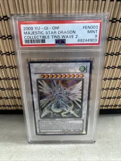 2009 Yugioh | MAJESTIC STAR DRAGON PSA 9 (CT06-EN003) English - Image 1