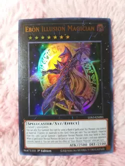 Yu-gi-oh! Ebon Illusion Magician - LDS3-EN091 Ultra Rare 1st Edition - Image 1