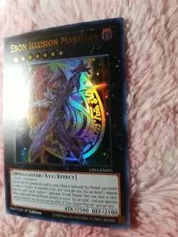 Yu-gi-oh! Ebon Illusion Magician - LDS3-EN091 Ultra Rare 1st Edition - Image 3