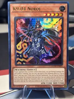 Yugioh! K9-04 Noroi - DOOD-EN025 - Ultra Rare - 1st Edition - NM - Image 1
