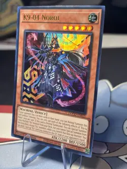 Yugioh! K9-04 Noroi - DOOD-EN025 - Ultra Rare - 1st Edition - NM - Image 2