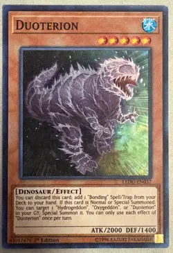 YUGIOH- Duoterion - LEDU-EN037 - Super Rare - 1st Edition - Image 1
