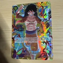 Monkey D. Luffy OP09-119 SEC One Piece Emperors in the New World Foil NM - Image 1