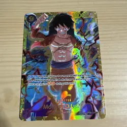Monkey D. Luffy OP09-119 SEC One Piece Emperors in the New World Foil NM - Image 2