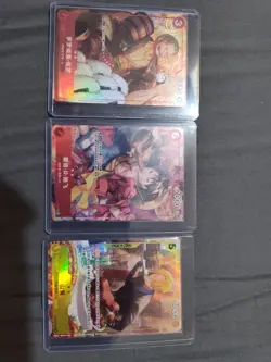 One Piece Chinese New Year Set 3x Luffy Zoro Sanji NM US Seller Quick Shipping - Image 1