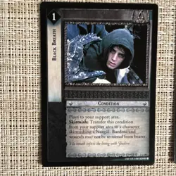 Decipher Lord of the Rings TCG Fellowship Nazgul Card Lot 12 Cards Black Breath - Image 2