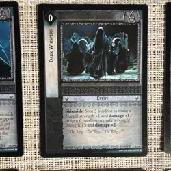 Decipher Lord of the Rings TCG Fellowship Nazgul Card Lot 12 Cards Black Breath - Image 4