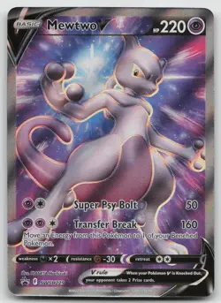 Mewtwo V - Promo SWSH: Sword & Shield Promo Cards SWSH229 NM - Image 1