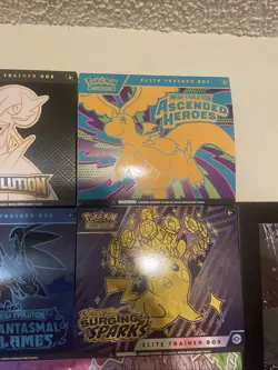 Pokemon TCG *ETB LOT* (5) OPENED, EVERYTHING INSIDE EXCEPT NO PACKS or CARDS - Image 3
