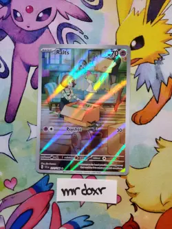 2023 Pokemon TCG Ralts Scarlet & Violet Holo Illustration Card 211/198 [NM] - Image 1