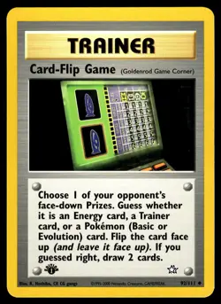 2000 Pokemon Neo Genesis - 1st Edition - Card-Flip Game #092/111 - Image 1