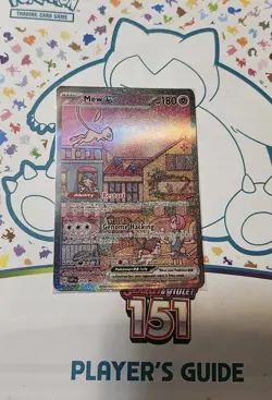 (Sealed) Mew EX 053 Scarlet & Violet 151 Promo Holo Pokemon TCG Card Near Mint - Image 1