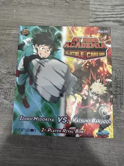 First Edition My Hero Academia Card Game 2 Player Rival Box Izuku vs Bakugo - Image 1