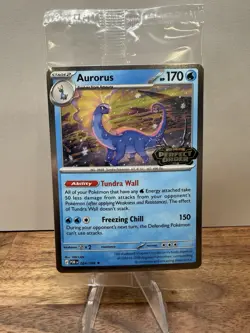 Pokemon Aurorus Perfect Order Promo Stamped Card 024/088 TCG SEALED - Image 1