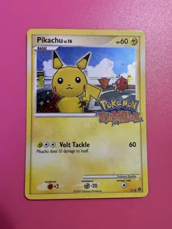 Pokemon Pikachu Rumble Promo Holo Card 7/16 *READ DESCRIPTION* - Image 2