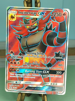 Pokemon Incineroar GX - SM38 - Full Art Promo Sun & Moon Trading Card TCG - Image 1