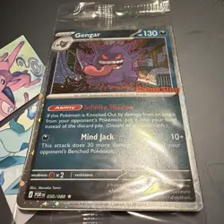Pokemon TCG Gengar 050/088 Promo Sealed Stamped Gamestop Promo Card - Image 2