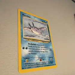 MANTINE 64/111 - Neo Genesis Set - VINTAGE WOTC Pokemon Card - Unlimited - NM - Image 1