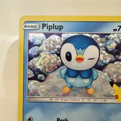 Piplup McDonalds Pokemon Promo HOLO Card 20/25 - 25th Anniversary - Image 3