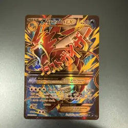 Pokemon XY Breakpoint M Gyarados EX Full Art Holo Ultra Rare Card 115/122 - Image 1