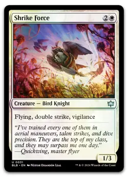 Shrike Force #31 (Foil) (NM) Bloomburrow BLB Magic MTG - Image 1