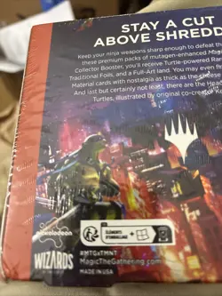 Magic The Gathering: Teenage Mutant Ninja Turtles Collector Booster Box - SEALED - Image 3