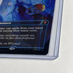 Omniscience (Borderless) MTG: Foundations, Mana Stamped/Foil #379 - Image 2