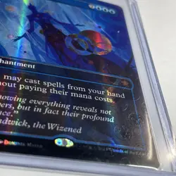 Omniscience (Borderless) MTG: Foundations, Mana Stamped/Foil #379 - Image 3