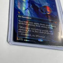 Omniscience (Borderless) MTG: Foundations, Mana Stamped/Foil #379 - Image 4