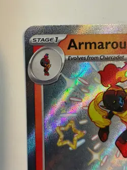 Pokemon TCG Armarouge Scarlet & Violet Paldean Fates Holo Card 115/091 - Image 3