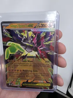 Pokemon TCG Perfect Order Mega Zygarde Ex 047/088 NM - Image 1