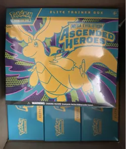 Pokemon TCG Ascended Heroes ETB Elite Trainer Box - LOT of (4) - NEW - In Hand - Image 1