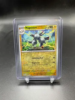 Magneton Pokemon TCG Common Reverse Holo 064/198 Scarlet & Violet - Image 1