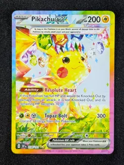 2024 Pokemon PIKACHU EX #238/191 Surging Sparks Special Illustration Rare ENG - Image 1