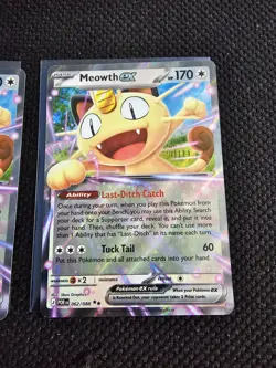 Meowth Ex 062/088 Pokemon TCG: Perfect Order Double Rare NM/M - Image 4