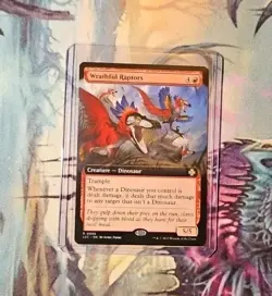 Wrathful Raptors (Extended Art) Commander: The Lost Caverns of Ixalan Regular - Image 1