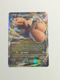 Pokemon Dragonite EX Furious Fists Ultra Rare 74/111 Holo 2014 TCG NM/LP Rare - Image 1