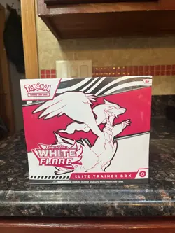 Pokemon TCG Scarlet & Violet White Flare Elite Trainer Box Factory Sealed ETB - Image 1