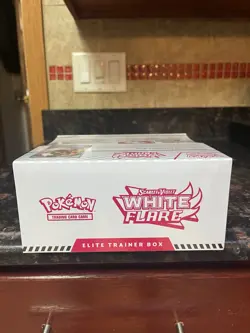 Pokemon TCG Scarlet & Violet White Flare Elite Trainer Box Factory Sealed ETB - Image 5