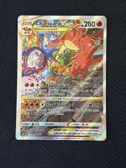 Pokemon TCG Charizard VSTAR SWSH262 Sword & Shield Black Star Promo Near Mint NM - Image 1