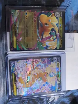 Pokemon Mega Dragonite EX 246/193 SAR Japanese Full Art Holo - Image 2