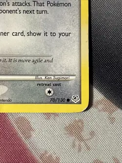 Pokemon - DAMAGED - Bidoof - 70/130 - Common - Diamond and Pearl HP - Image 4