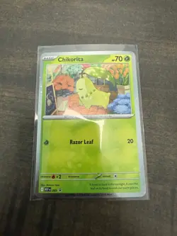 Pokemon TCG: Perfect Order - Chikorita - Black Star Promo - 69 Cosmos NM/M - Image 1