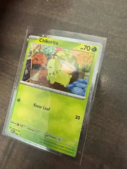 Pokemon TCG: Perfect Order - Chikorita - Black Star Promo - 69 Cosmos NM/M - Image 2