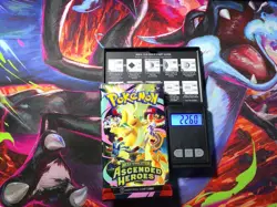 VERY HEAVY! GOD PACKUU SIRUU22.60g Ascended Heroes Pokemon TCG Booster (SEALED) - Image 1