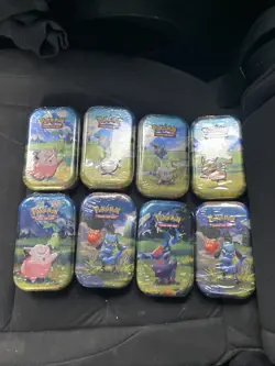 Pokemon Ascended Heroes Mini Tins Lot of 8 New Sealed 🔥🔥 - Image 1