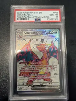 2023 Charizard EX #056 Pokemon SVP en Premium Collection PSA 10 - Image 1