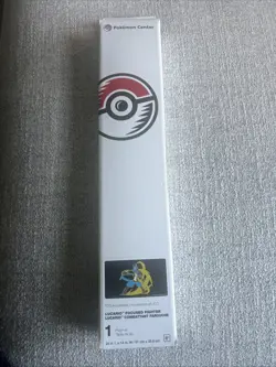 Pokemon Center Sealed TCG Lucario Focused Fighter Playmat Play Mat! - Image 2