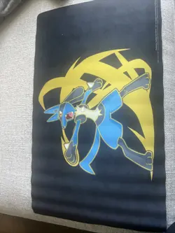 Pokemon Center Sealed TCG Lucario Focused Fighter Playmat Play Mat! - Image 3