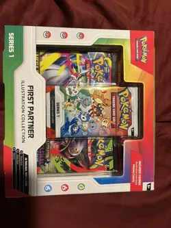 Pokemon First Partner Series 1 Illustration Collection Box - Factory Sealed - Image 1